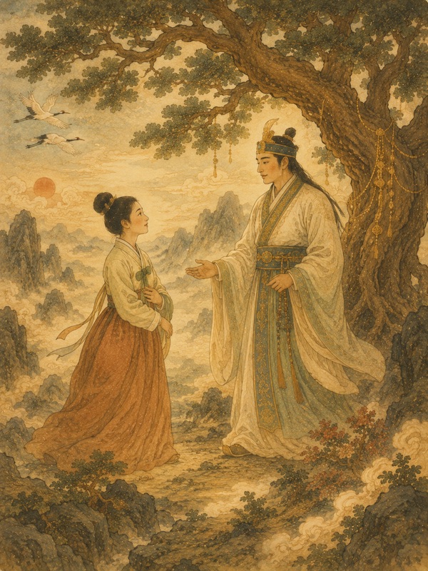 단군 신화 고전 삽화