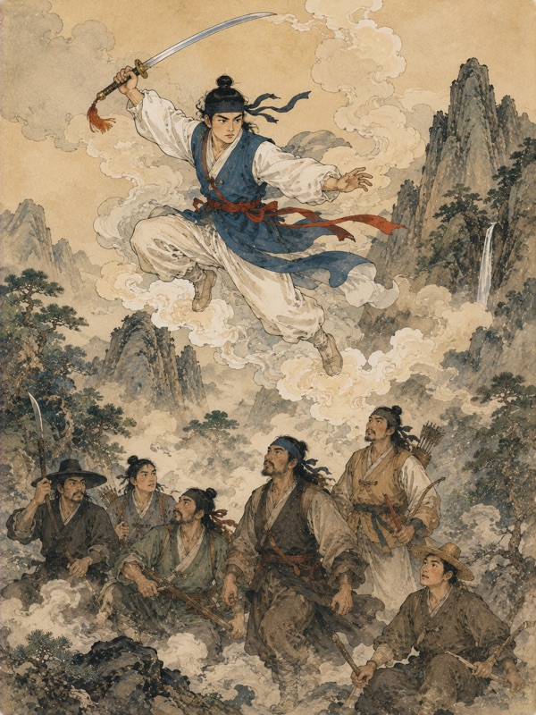 홍길동전 고전 삽화